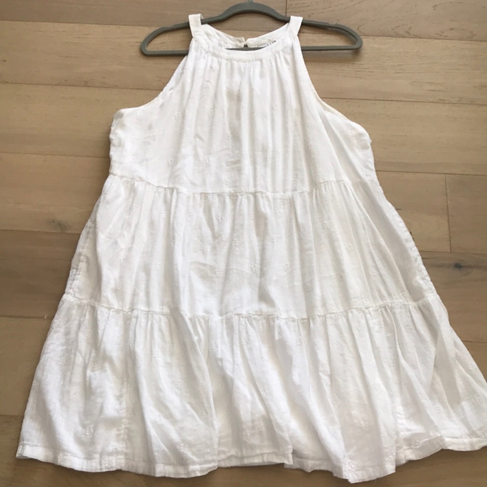 old navy white midi dress